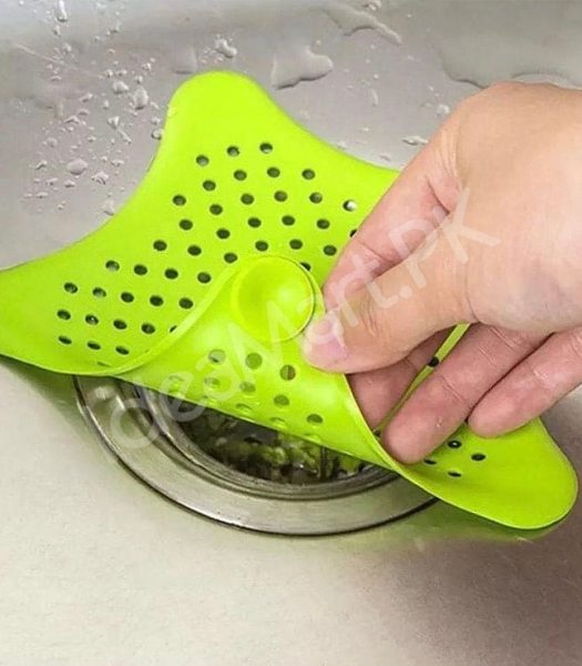 star-shaped-silicone-drain-stopper-for-bathroom-kitchen-drain-filter-bath-plug-plunger-strainer-product-image