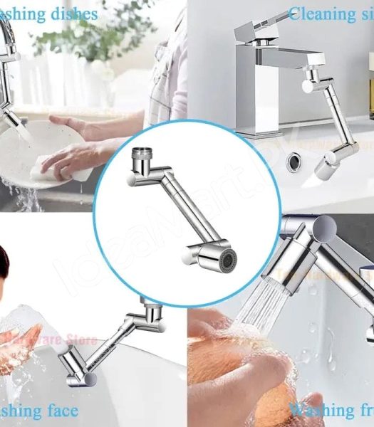 universal-fit-metal-360-rotating-faucet-aerator-extender-head-with-2-water-flow-modes-anti-splash-and-water-saving-design-for-bathroom-and-kitchen-sink-product-image