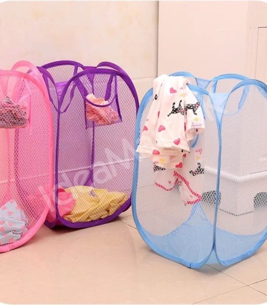 large-breathable-mesh-laundry-bag-with-handles-foldable-basket-for-dirty-clothes-and-toys-product-image
