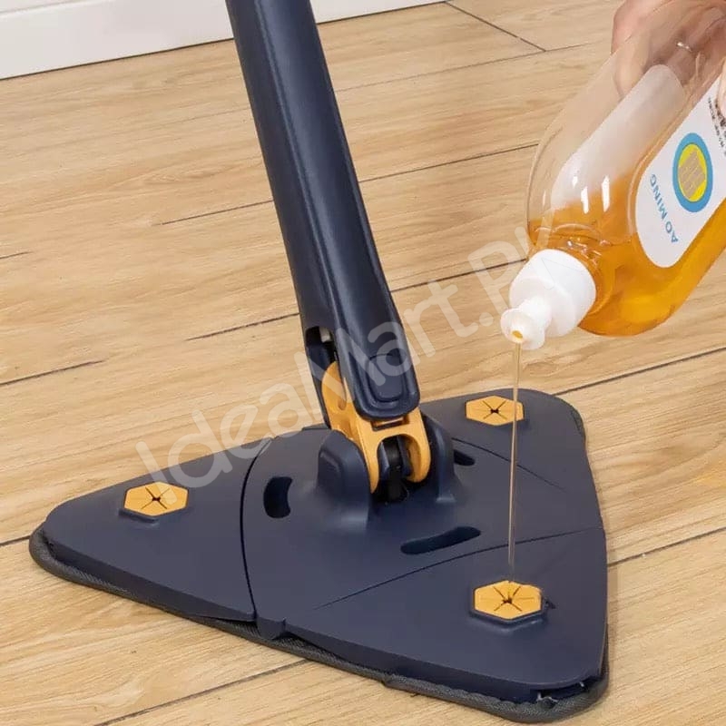 triangle-extendable-cleaning-mop-with-360-rotatable-squeeze-mop-with-telescopic-handle-for-floor-window-kitchen-toilet-cleaning-product-image
