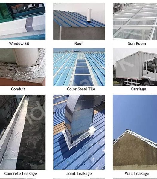 aluminum-foil-butyl-rubber-tape-high-temperature-waterproof-leak-proof-nano-self-adhesive-tape-for-duct-wall-and-crack-repairs-product-image