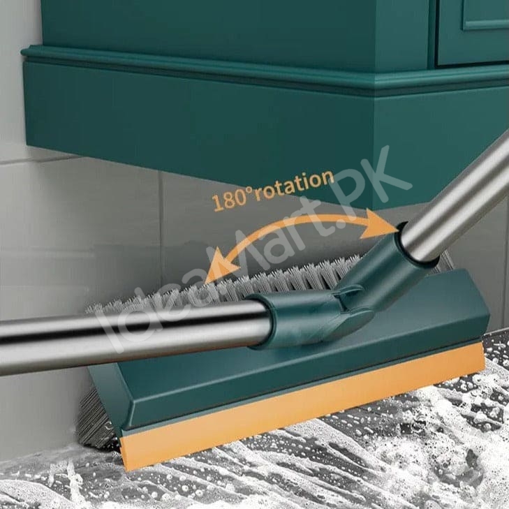 3-in-1-v-shape-stiff-bristle-scrub-brush-with-long-adjustable-handle-scraper-for-floor-grout-wall-cleaning-product-image