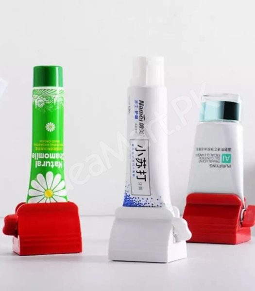 toothpaste-tube-squeezer-roller-with-manual-rotating-tube-holder-plastic-squeezer-clip-for-easy-dispensing-product-image