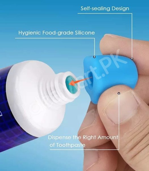 silicone-lazy-self-closing-toothpaste-tube-squeezer-with-reusable-cap-manual-squeezing-device-for-bathroom-use-product-image