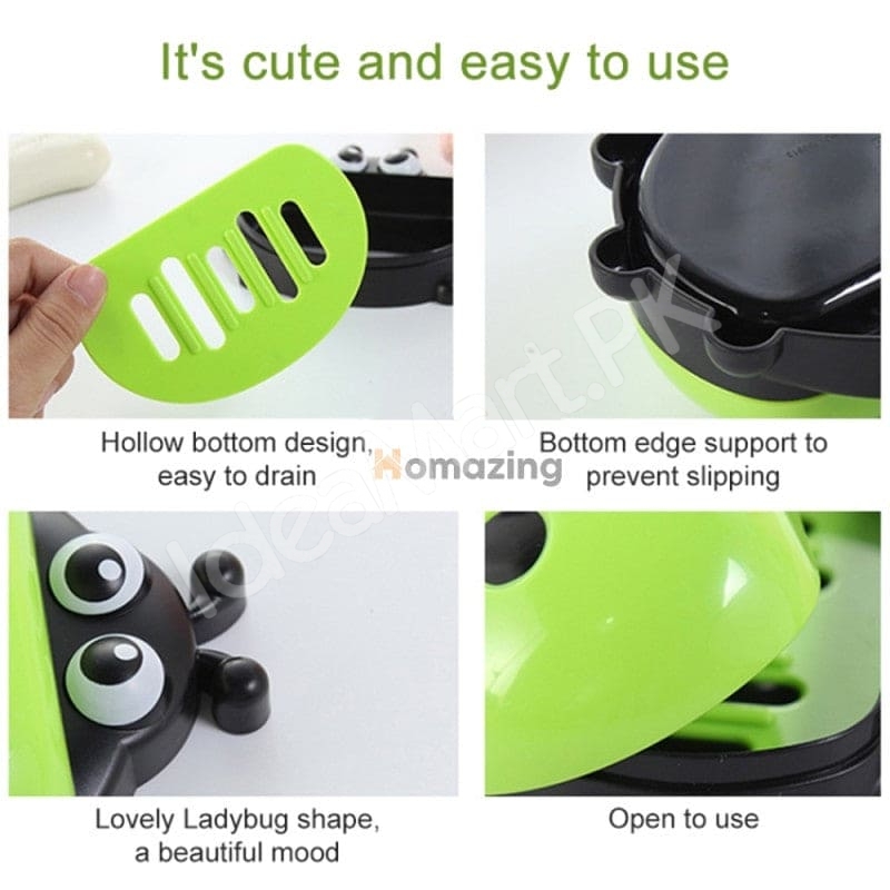 ladybug-cartoon-soap-box-with-cover-double-layer-drain-soap-dish-storage-organizer-case-for-kitchen-and-bathroom-use-product-image