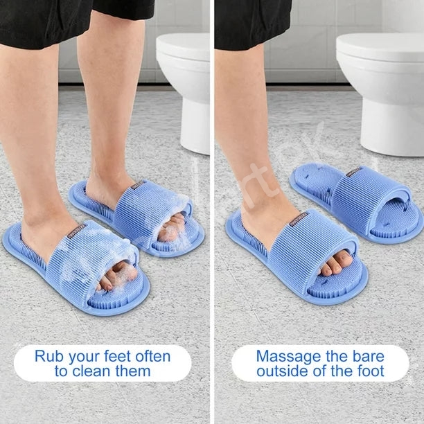 non-slip-silicone-foot-scrubber-slipper-with-soft-bristles-for-shower-deep-cleaning-exfoliation-and-foot-massage-product-image