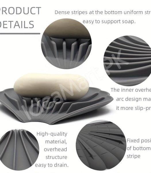 shell-shaped-self-draining-bathroom-soap-dish-for-sink-edge-countertop-quick-drying-product-image