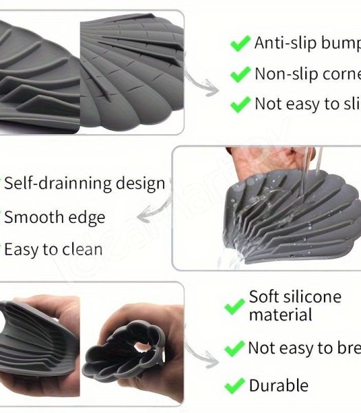 shell-shaped-self-draining-bathroom-soap-dish-for-sink-edge-countertop-quick-drying-product-image